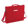 Academy Book Bag With Shoulder Strap in classic-red