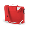 Junior Book Bag With Strap in bright-red