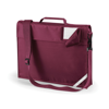 Junior Book Bag With Strap in burgundy