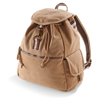 Vintage Canvas Backpack in sahara