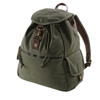 Vintage Canvas Backpack in vintage-military-green