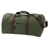 Vintage Canvas Holdall in vintage-military-green