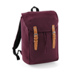 Vintage Rucksack in burgundy