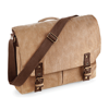 Vintage Canvas Satchel Messenger in sahara