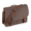 Vintage Canvas Satchel Messenger in vintage-brown