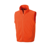 Core Microfleece Gilet in orange