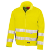 High-Viz Softshell Jacket in fluorescent-yellow