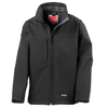 Junior Classic Softshell 3-Layer Jacket in black