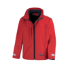 Junior Classic Softshell 3-Layer Jacket in red