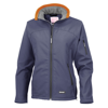 Women'S Softshell Jacket in navy-orangecollar