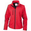 Women'S Baselayer Softshell Jacket in red