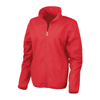 Women'S Osaka Combed Pile Softshell Jacket in red