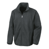 Osaka Combed Pile Softshell Jacket in black