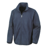 Osaka Combed Pile Softshell Jacket in navy