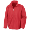 Osaka Combed Pile Softshell Jacket in red