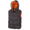 Dax Down-Feel Gilet in black-orange