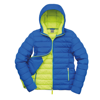 Women'S Urban Snow Bird Hooded Jacket in oceanblue-lime