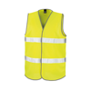 Core Adult Motorist Safety Vest in fluorescent-yellow