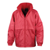 Core Junior Microfleece Lined Jacket in red