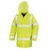 Core Safety High-Viz Coat in hi-viz-yellow