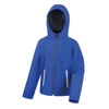 Core Junior Tx Performance Hooded Softshell Jacket in royal-navy