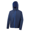 Core Tx Performance Hooded Softshell Jacket in navy-royal