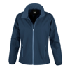 Women'S Printable Softshell Jacket in navy-navy