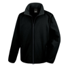 Printable Softshell Jacket in black-black