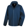 Printable Softshell Jacket in navy-navy