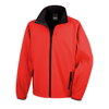 Printable Softshell Jacket in red-black