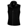 Women'S Printable Softshell Bodywarmer in black-black