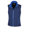 Women'S Printable Softshell Bodywarmer in navy-royal