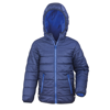 Core Junior Soft Padded Jacket in navy-royal