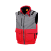 Work-Guard X-Over Gilet in red-grey