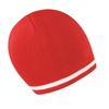 National Beanie in red-white