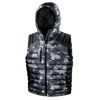 Urban Camo Gilet in charcoalcamo-black