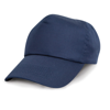 Junior Cotton Cap in navy