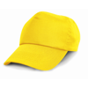 Junior Cotton Cap in yellow