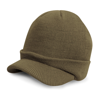 Esco Army Knitted Hat in olive-mash