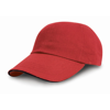 Heavy Cotton Drill Pro-Style With Sandwich Peak in red-black