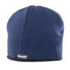 Reversible Microfleece Bob Hat in navy-black