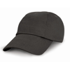 Junior Low-Profile Cotton Cap in black