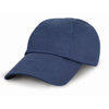 Junior Low-Profile Cotton Cap in navy