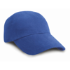 Junior Low Profile Heavy Brushed Cotton Cap in royal