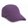 Low Profile Heavy Brushed Cotton Cap in purple
