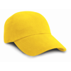 Low Profile Heavy Brushed Cotton Cap in yellow