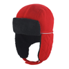 Ocean Trapper Hat in red-black