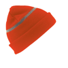 Junior Woolly Ski Hat With Thinsulate in fluorescent-orange