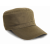 Urban Trooper Fully Lined Cap in olive-mash