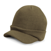 Kids Esco Army Knitted Hat in olive-mash